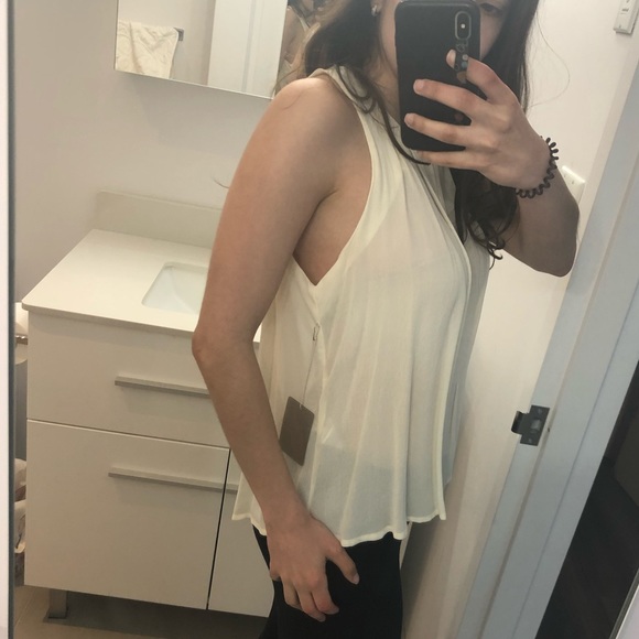 Forever 21 white blouse - Picture 4 of 6